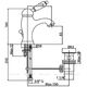 Купить Смеситель Cezares Elite ELITE-LSM1-02-Bi для раковины (elite-lsm1-02-bi) по цене 32080 руб., в Санкт-Петебруге в интернет магазине 100-Систем, а также дургие товары CEZARES из раздела Рычажные смесители и Смесители для раковины