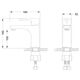 Купить Смеситель Lemark Evitta LM0506C для раковины (lm0506c) по цене 7520 руб., в Санкт-Петебруге в интернет магазине 100-Систем, а также дургие товары LEMARK из раздела Рычажные смесители и Смесители для раковины