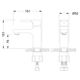 Купить Смеситель Lemark Aura LM0606C для раковины (lm0606c) по цене 3210 руб., в Санкт-Петебруге в интернет магазине 100-Систем, а также дургие товары LEMARK из раздела Рычажные смесители и Смесители для раковины