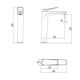 Купить Смеситель Lemark Bronx LM3709GM для раковины (lm3709gm) по цене 24590 руб., в Санкт-Петебруге в интернет магазине 100-Систем, а также дургие товары LEMARK из раздела Рычажные смесители и Смесители для раковины