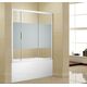 Купить Шторка для ванны Aquanet Practic AE10-B-165H150U-CP 165, прозрачное стекло/шелкография (273602) по цене 30980 руб., в Санкт-Петебруге в интернет магазине 100-Систем, а также дургие товары AQUANET из раздела Стеклянные шторки для ванн и Сантехника