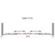 Купить Шторка на ванну BelBagno Uno VF 2 170/145 C Cr (uno-vf-2-170/145-c-cr) по цене 23400 руб., в Санкт-Петебруге в интернет магазине 100-Систем, а также дургие товары BelBagno из раздела Стеклянные шторки для ванн и Сантехника