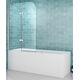 Купить Шторка на ванну ABBER Ewiges Wasser AG51120 (ag51120) по цене 16490 руб., в Санкт-Петебруге в интернет магазине 100-Систем, а также дургие товары ABBER из раздела Стеклянные шторки для ванн и Сантехника