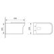 Купить Унитаз подвесной Aquanet Rimless Cube-W CL-12248D (cube-w) по цене 19650 руб., в Санкт-Петебруге в интернет магазине 100-Систем, а также дургие товары AQUANET из раздела Унитазы подвесные и Унитазы