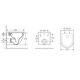 Купить Унитаз подвесной Azario Grado AZ-0046-MB SP чёрный матовый (az-0046-mb sp) по цене 23567.43 руб., в Санкт-Петебруге в интернет магазине 100-Систем, а также дургие товары Azario из раздела Унитазы подвесные и Унитазы