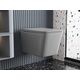 Купить Унитаз ABBER Rechteck AC1201MG подвесной серый матовый, безободковый (ac1201mg) по цене 22100 руб., в Санкт-Петебруге в интернет магазине 100-Систем, а также дургие товары ABBER из раздела Унитазы подвесные и Унитазы