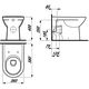 Купить Унитаз Laufen Pro 8.2295.1 приставной без сиденья (8.2295.1.000.000.1) по цене 14453.4 руб., в Санкт-Петебруге в интернет магазине 100-Систем, а также дургие товары LAUFEN из раздела Унитазы приставные и Унитазы