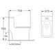 Купить Унитаз-моноблок Azario Gressa AZ-1111-G напольный белый (AZ-1111-G) по цене 23400.57 руб., в Санкт-Петебруге в интернет магазине 100-Систем, а также дургие товары Azario из раздела Вертикальный выпуск (в пол) и Унитазы-компакт с бачком