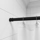 Купить Карниз для ванной комнаты, 110-200 см, черный, Easy, Milardo, 014A200M14 (014a200m14) по цене 950 руб., в Санкт-Петебруге в интернет магазине 100-Систем, а также дургие товары MILARDO из раздела Карнизы для ванн и Карнизы Шторки Коврики