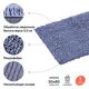 Купить Коврик для ванной комнаты, 50*80 см,  микрофибра, IDDIS, D20M580i12 (d20m580i12) по цене 800 руб., в Санкт-Петебруге в интернет магазине 100-Систем, а также дургие товары IDDIS из раздела Коврики для ванной и Карнизы Шторки Коврики