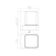 Купить Дозатор мыла WONZON & WOGHAND, Темный графит (WW-5252-GM) (ww-5252-gm) по цене 9841 руб., в Санкт-Петебруге в интернет магазине 100-Систем, а также дургие товары WONZON & WOGHAND из раздела Дозаторы жидкого мыла и Мыльницы и дозаторы жидкого мыла