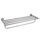 Купить Полотенцедержатель с полкой WONZON & WOGHAND SIMPLE, Хром (WW-6581) (ww-6581) по цене 8408 руб., в Санкт-Петебруге в интернет магазине 100-Систем, а также дургие товары WONZON & WOGHAND из раздела Полки для полотенец и Полотенцедержатели