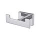 Купить Двойной крючок для ванной WONZON & WOGHAND FLAT, Хром (WW-9725) (ww-9725) по цене 1831 руб., в Санкт-Петебруге в интернет магазине 100-Систем, а также дургие товары WONZON & WOGHAND из раздела Крючки (вешалки) и Аксессуары для ванной комнаты