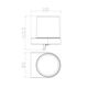 Купить Дозатор мыла WONZON & WOGHAND, Темный графит (WW-5251-GM) (ww-5251-gm) по цене 10550 руб., в Санкт-Петебруге в интернет магазине 100-Систем, а также дургие товары WONZON & WOGHAND из раздела Дозаторы жидкого мыла и Мыльницы и дозаторы жидкого мыла