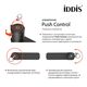 Купить Смеситель Iddis Slide SLIGMBTi01 для умывальника, с управлением Push Control, графит (sligmbti01) по цене 5990 руб., в Санкт-Петебруге в интернет магазине 100-Систем, а также дургие товары IDDIS из раздела Кнопочные смесители и Смесители для раковины