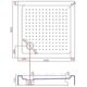 Купить Поддон для душа Cezares Tray квадратный 85 акриловый (tray-a-a-85-15-w) по цене 21800 руб., в Санкт-Петебруге в интернет магазине 100-Систем, а также дургие товары CEZARES из раздела Квадратные и Душевые поддоны