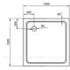 Купить Поддон для душа Cezares SMC A 100x100 см (tray-m-a-100-35-w) по цене 15700 руб., в Санкт-Петебруге в интернет магазине 100-Систем, а также дургие товары CEZARES из раздела Квадратные и Душевые поддоны
