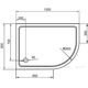 Купить Поддон для душа Cezares TRAY-M-RH-120/90-550-35-W-R (tray-m-rh-120/90-550-35-w-r) по цене 14800 руб., в Санкт-Петебруге в интернет магазине 100-Систем, а также дургие товары CEZARES из раздела Нестандартные и Душевые поддоны