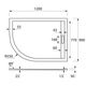 Купить Поддон для душа Cezares TRAY-AS-RH-120/90-550-30-W-R (tray-as-rh-120/90-550-30-w-r) по цене 35500 руб., в Санкт-Петебруге в интернет магазине 100-Систем, а также дургие товары CEZARES из раздела Нестандартные и Душевые поддоны
