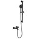 Купить Смеситель для ванны с душевым гарнитуром WONZON & WOGHAND ALFA, Темный графит (WW-AE3205-BGG) (ww-ae3205-bgg) по цене 15738 руб., в Санкт-Петебруге в интернет магазине 100-Систем, а также дургие товары WONZON & WOGHAND из раздела Смесители с коротким изливом и Смесители для ванны и душа