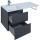 Купить Тумба под раковину Aquanet Алвита 48 серый антрацит (00243662) по цене 23582 руб., в Санкт-Петебруге в интернет магазине 100-Систем, а также дургие товары AQUANET из раздела Тумбы под раковину и Мебель для ванной комнаты