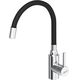 Купить D3007622 Logic кухонный смеситель с гибким изливом, черный (d3007622) по цене 7190 руб., в Санкт-Петебруге в интернет магазине 100-Систем, а также дургие товары Dorff из раздела Рычажные смесители и Смесители для кухни